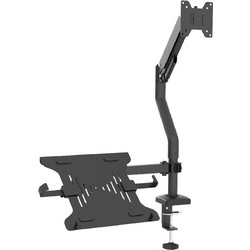 Διπλή Βάση Οθόνης & Laptop/Tablet Focus Mount DLB 921-10LP