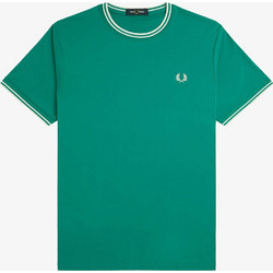 Ανδρικό T-shirt Κοντομάνικο Πράσινο Fred Perry M1588-Y37