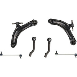 Σετ Εμπρόσθιου Συστήματος Master-Sport για Nissan Qashqai 2006-2014.Περιλαμβάνει 2 ψαλίδια/2 ζαμφόρ /2 ακρόμπαρα