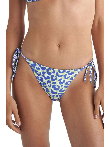 BLU4U Bikini Slip Animal Print Μπλε 25365320-14