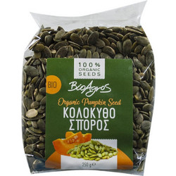 Βιολογικοί Κολοκυθόσποροι Ωμοί 250gr Βιο Αγρός