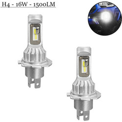 Λάμπες LED Αυτοκινήτου & Μοτοσυκλέτας 2τμχ M9 H4, DRL 12SMD-CSP RCHANG XM0006-3