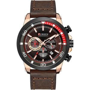 Curren Ανδρικό Ρολόι με Καφέ Δερμάτινο Λουράκι 8310 Brown Curren Ανδρικό Ρολόι με Καφέ Δερμάτινο Λουράκι 8310 Brown