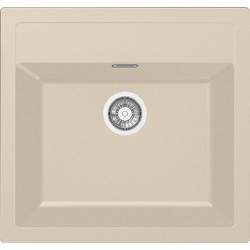 Franke Sirius SID 610-49 Ένθετος Νεροχύτης Γρανίτη Beige 49x37cm