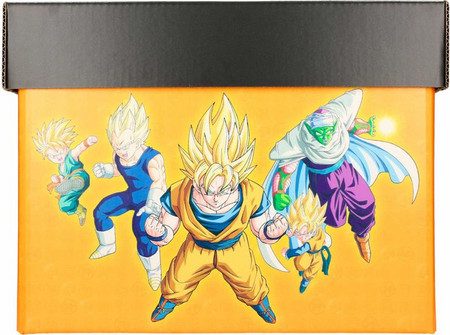 Dragon Ball Z characters box comics