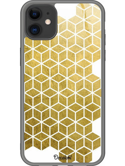 Gold Cubes Θήκη Κινητού Σχέδιο 50038 - iPhone, iPhone 11, Groove Case