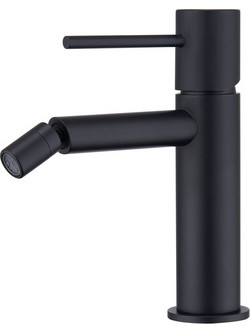 Μπαταρία Μπιντέ Αναμεικτική Imex Monza Black Matt (BDM039-2NG)