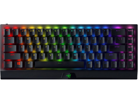 Razer BlackWidow V3 Mini Ασύρματο Μηχανικό Gaming Πληκτρολόγιο 65% με Razer Green Διακόπτες RGB Black