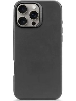 Decoded Leather Backcover iPhone 16 Pro Max Black