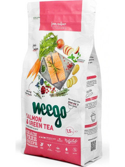 Weego Sterilised Salmon & Green Tea 1.5kg