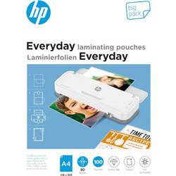 HP 9154 Everyday φύλλα πλαστικοποίησης για Α4 - 80 microns - 100 τμχ-113049-0033