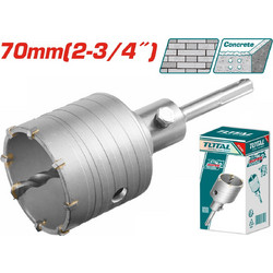 Total Διαμαντοκορωνα Μπετου Sds - Plus 70Mm (Tac430701)
