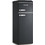 Snaige FR24SM-PRJ30E3 Retro Δίπορτο Ψυγείο 209lt Υ147.5xΠ56xΒ63cm Μαύρο