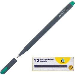 Adel μαρκαδόρος fineliner 0.4mm πράσινος