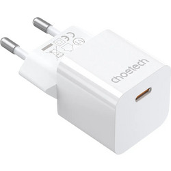Choetech PD5010 Φορτιστής Χωρίς Καλώδιο με Θύρα USB-C 20W Power Delivery White