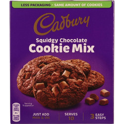 Μείγμα για Μπισκότα Cadbury Cookie Mix 265g