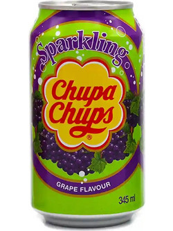 Ανθρακούχο Αναψυκτικό Chupa Chups Grape 345ml