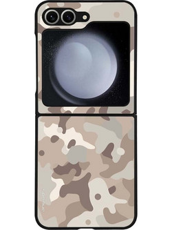 Sonique Camouflage Army Series Θήκη Beige (Samsung Galaxy Z Flip 6 / Galaxy Z Flip 7 FE 5G)