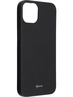 Roar Colorful Jelly Back Cover Black (iPhone 13)