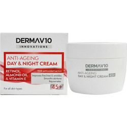 Derma V10 Innovations Anti-Ageing Retinol Day & Night Cream 50ml
