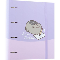 Pusheen - A4 Binder From The Moments Collection (4 rings, Elastic band) - (CAT0144)
