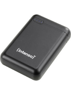 Intenso XS10000 Power Bank 10000mAh με Θύρα USB-A & Θύρα USB-C Black