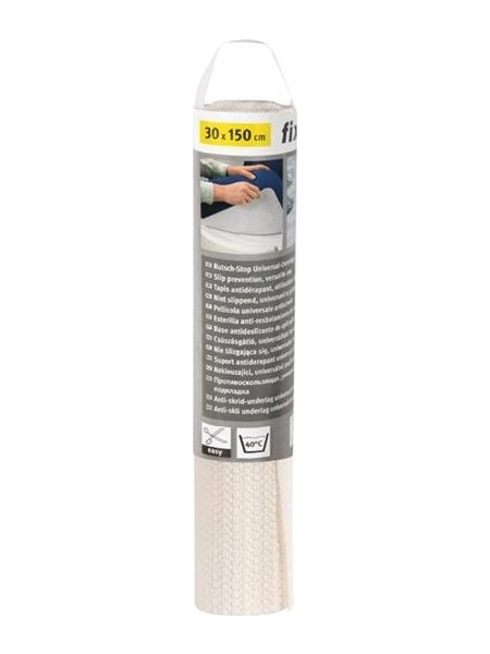 Αντιολισθητικό δίχτυ λευκό 30x150cm, FIXOMOLL
