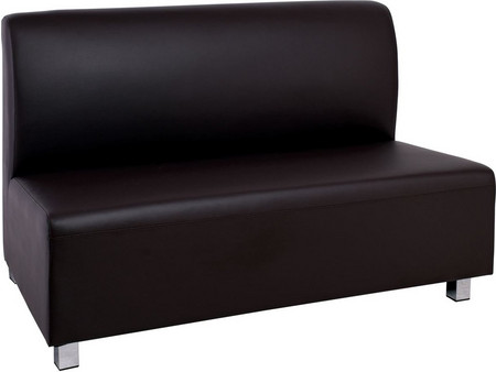 Woodwell Bandy Διθέσιος Καναπές από Δερματίνη Καφέ 130x71x88cm Ε952,23
