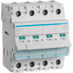 ΡΑΓΟΔΙΑΚΟΠΤΗΣ 4P 63A HAGER