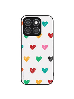 Sonique Heart Series Θήκη (Honor X8b) Λευκό 02