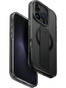 Uniq Heldro Max Back Cover Black/Vapour Smoke (iPhone 16 Pro)