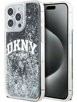 DKNY Liquid Glitter Big Logo Case Black (iPhone 13 Pro Max)