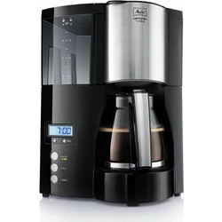 Melitta Optima Timer Black Καφετιέρα Φίλτρου