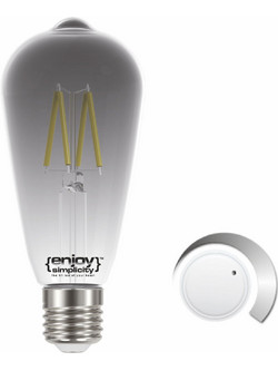 EL822702 | EL822702 | LED SMOKY FILLAMENT DIM|ST64 4.5W(25w) E27|4000k|250lm|enjoysimplicity(TM)