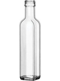 Μπουκάλι Γυάλινο 0,250lt MARASCA (Φ.31,5) - Διαφανές 48τμχ