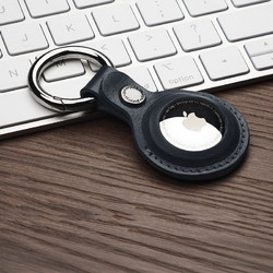 Pularys Nomad Keyring 182914104 for air tag Navy Blue