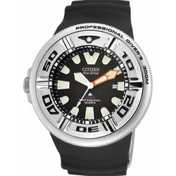 Citizen Promaster Ανδρικό Ρολόι Solar με Μαύρο Καουτσούκ Λουράκι BJ8050-08E