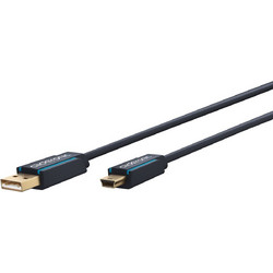 Clicktronic Usb A To Usb Mini B 2.0 Adapter Cable - (70127)