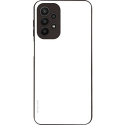 Sonique ColorBloc Series Back Cover White (Samsung Galaxy A23 4G / 5G)