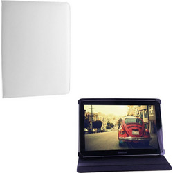 Volte-Tel Leather Book Stand White (Universal 11.2"-14.6")