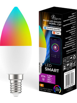EXTRALINK Smartlife ARWka 2700-6500K Wifi 220-240V - (Led E14 C37)