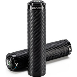 Rockbros Bike Grips Twisted Straight Anti-Slip Grips - Black