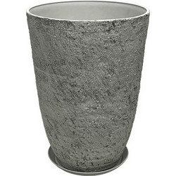 MarHome Stone Polyresin Κασπώ Γκρι 35.5x49.5cm