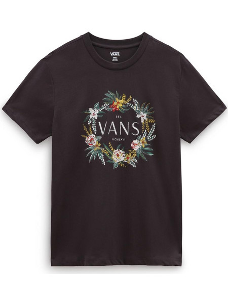 Vans Γυναικεία κοντομάνικη μπλούζα Wreath Of Flowers BFF-B VNXTF