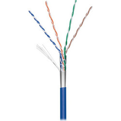 Goobay F/FTP Cat.5 Καλώδιο Δικτύου Ethernet 100m Blue