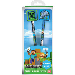 Minecraft Pencils With Topper