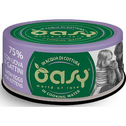 Oasy More Love Kitten with Chicken & Eggs 70gr