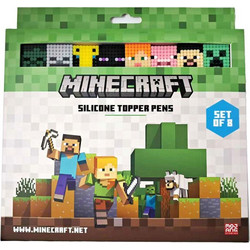 Minecraft Set 8 Topper Fine Point pens