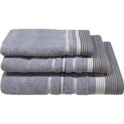 Πετσέτα Χεριών Pennie Satin Stripe Levanda Cotton Komvos (30x50) 1Τεμ