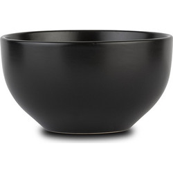 NAVA Μπολ δημητριακών stoneware Soho μαύρο 14cm